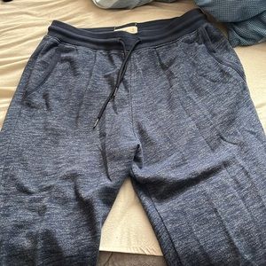 Navy blue Hollister joggers